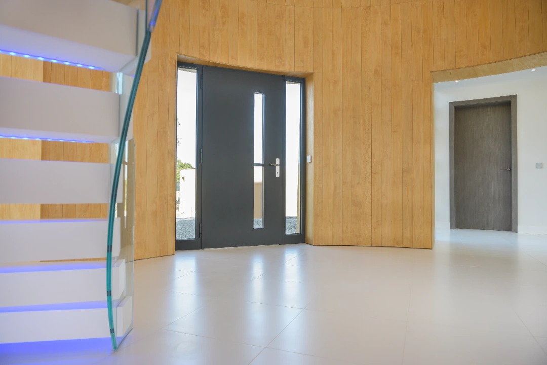 aluminium front door