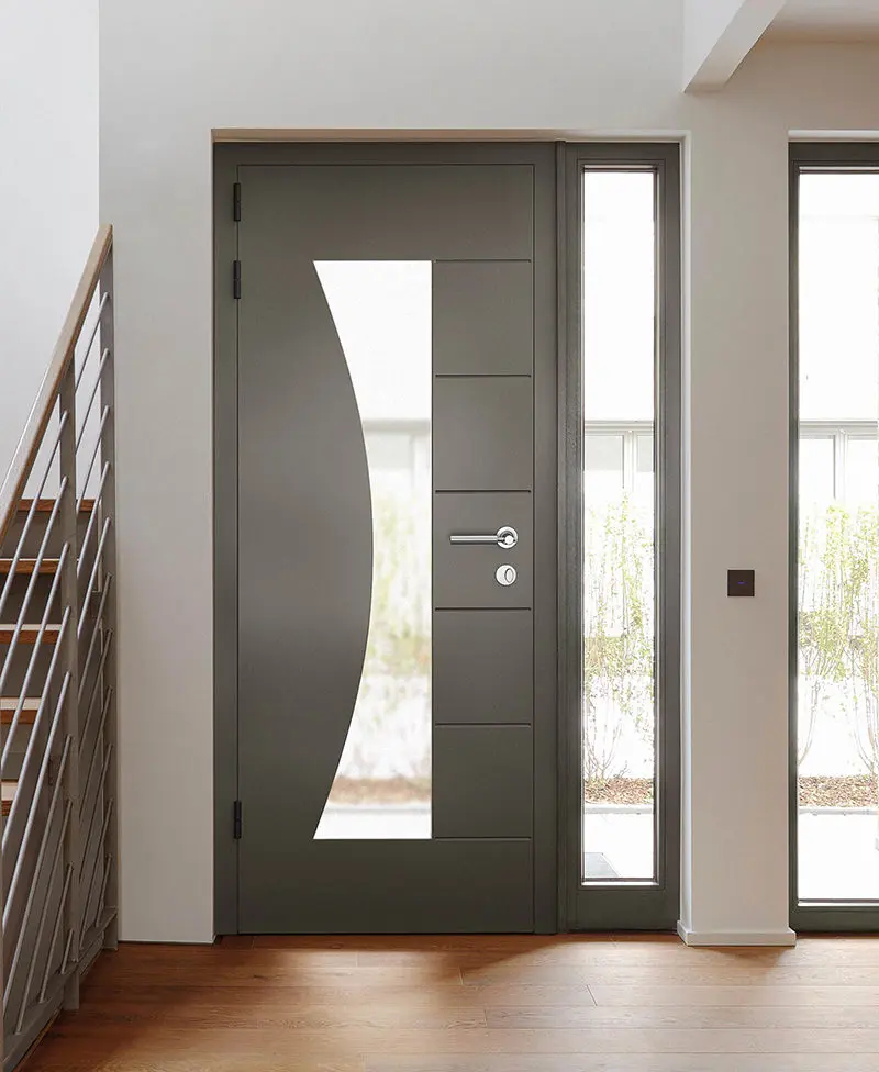 aluminium entrance door