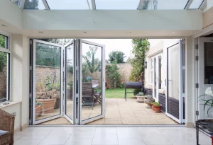 aluminium bifold door