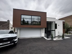 house with bespoke windows
