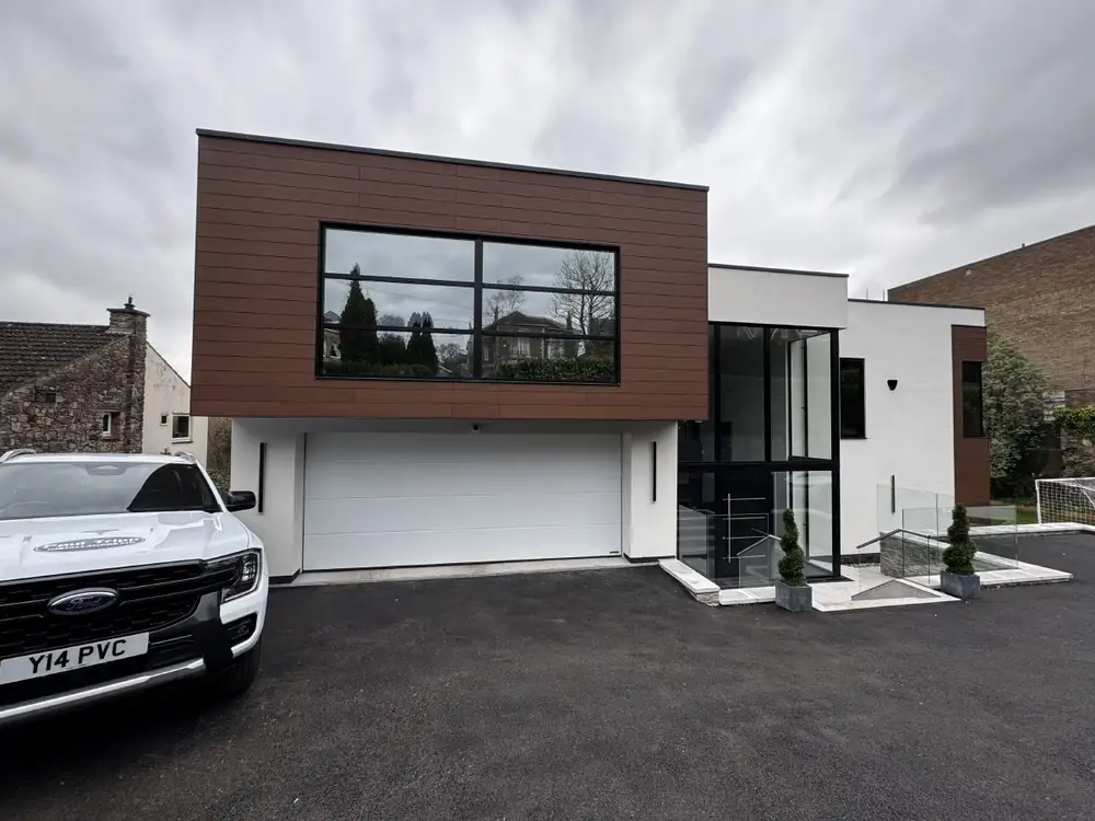 house with bespoke windows