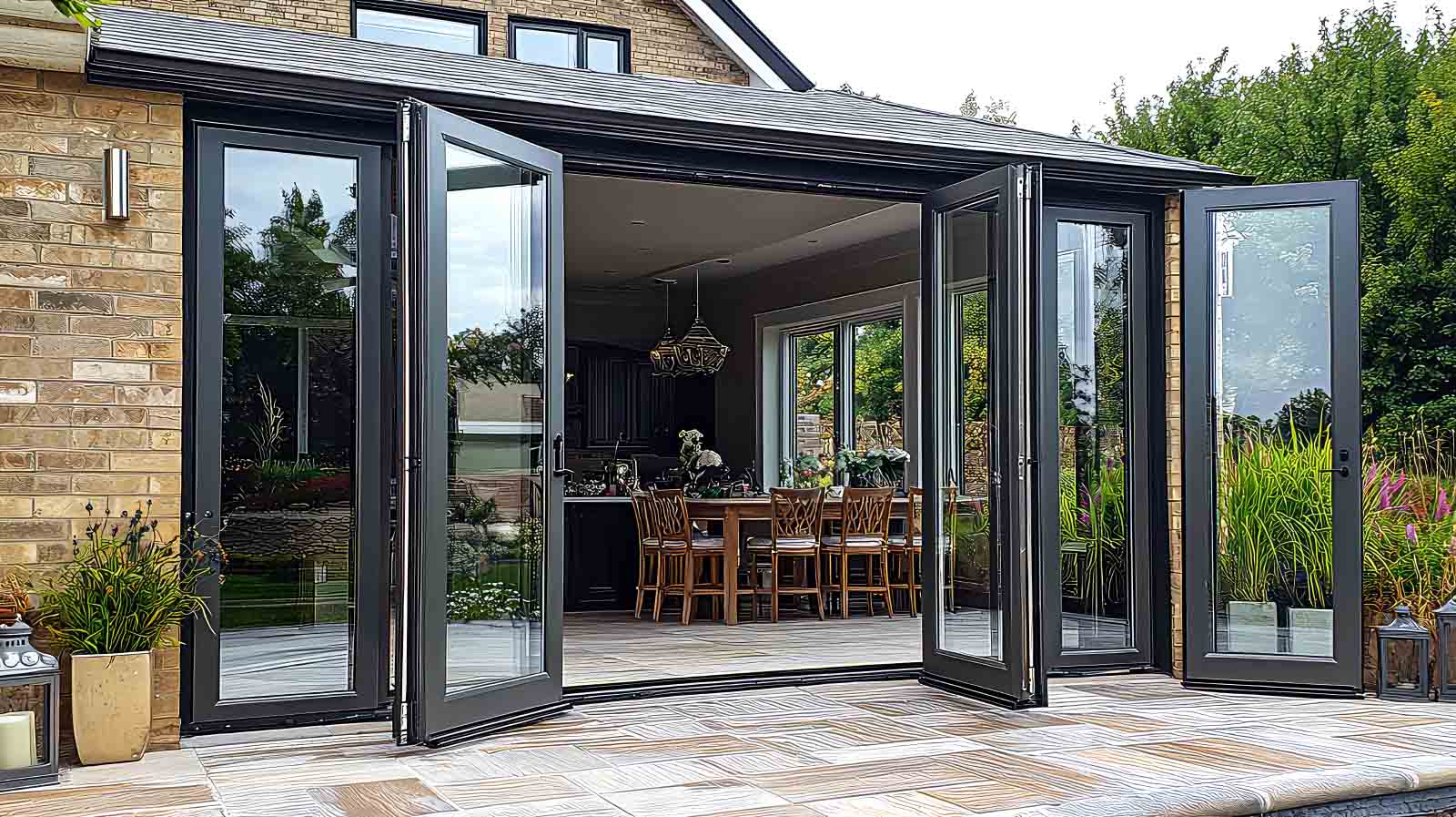 aluminium bifold door