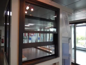 vertical sliding window