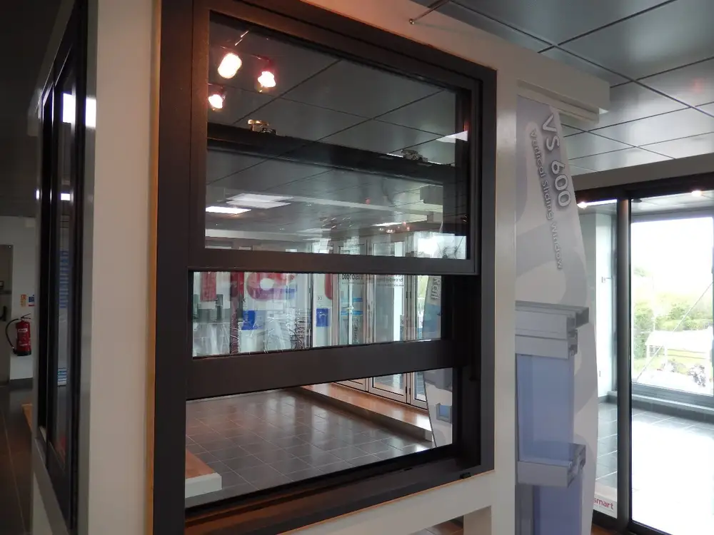 vertical sliding window