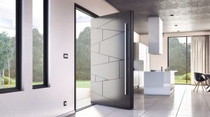 aluminium pivot door