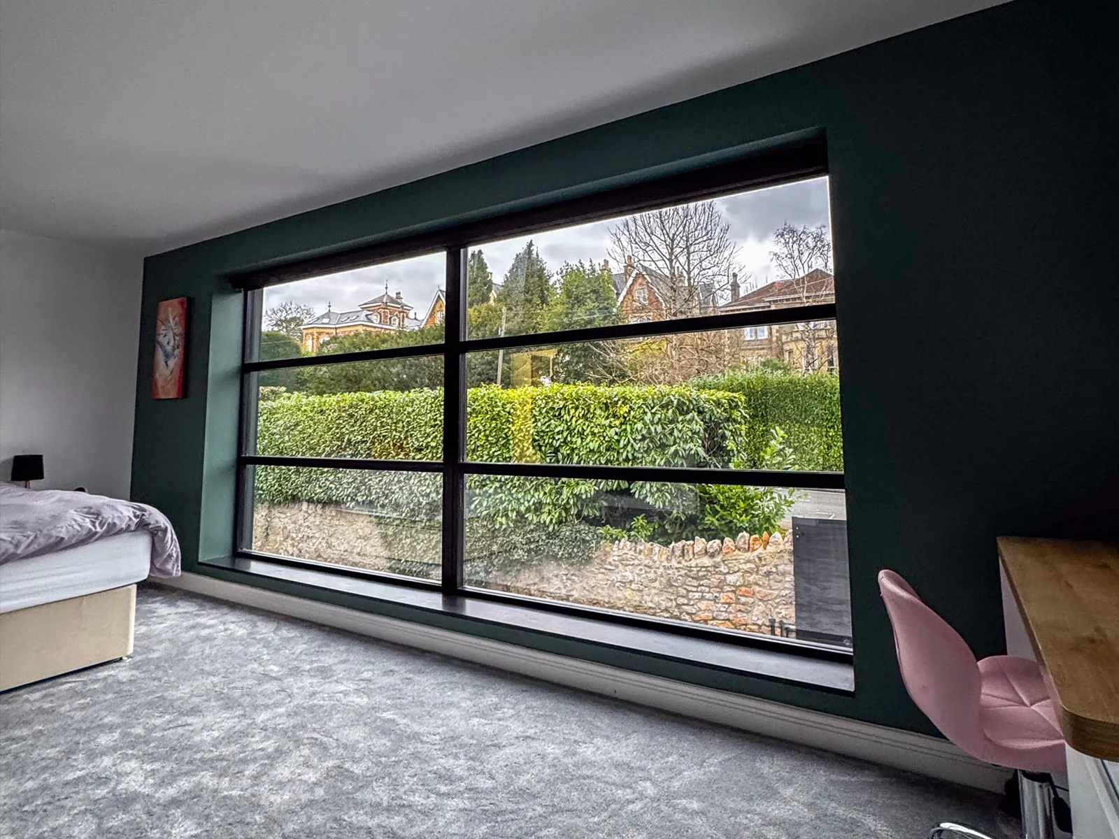 aluminium large bedroom window